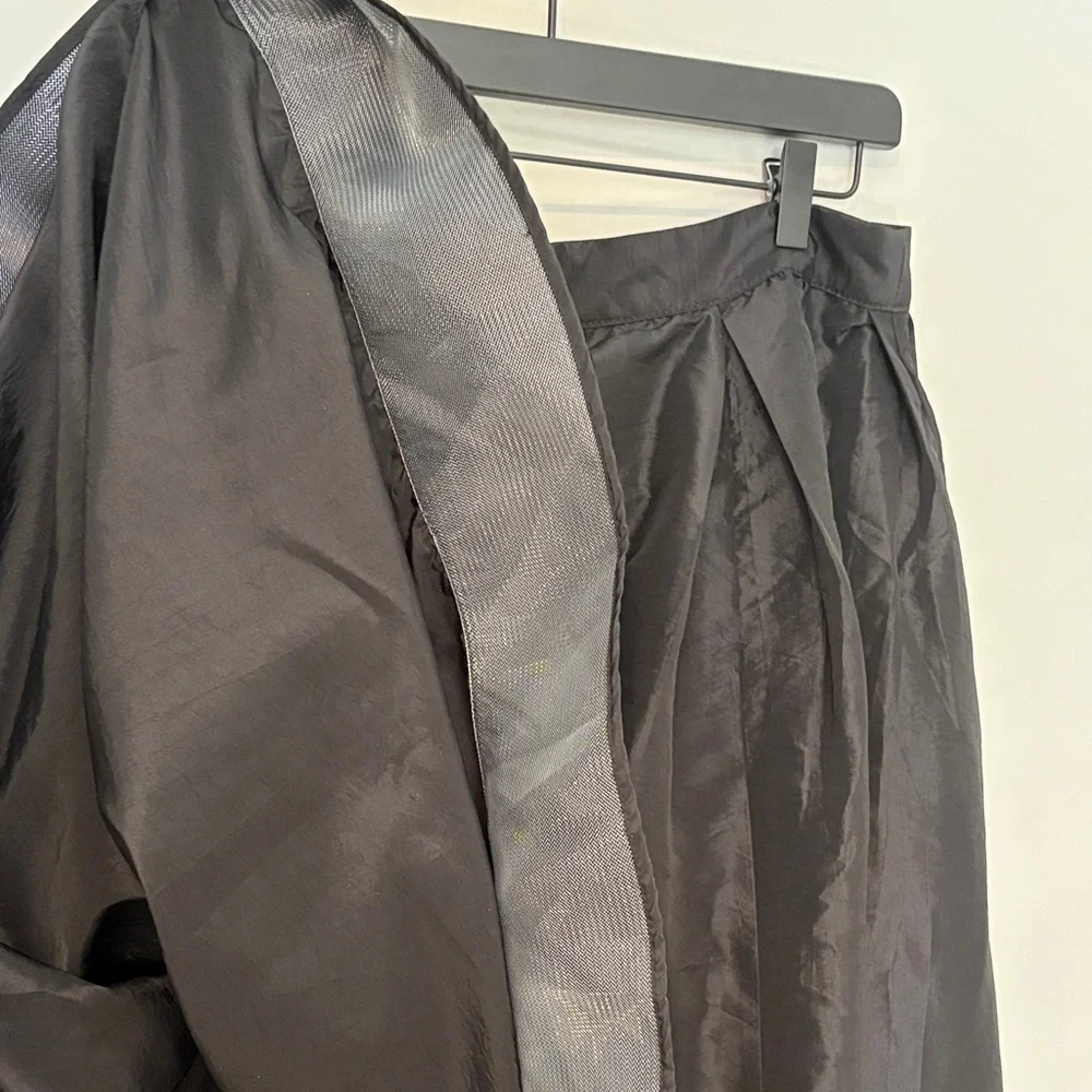 Free People Black A-Line Skirt L - Picture 4 of 9